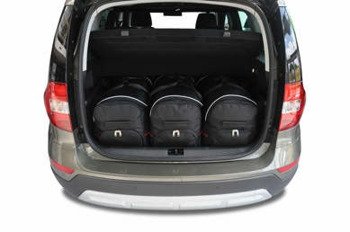 SKODA YETI 2009-2017 CAR BAGS SET 3 PCS