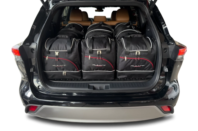 TOYOTA HIGHLANDER HEV 2020+ CAR BAGS SET 6 PCS