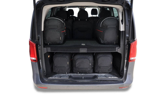 MERCEDES-BENZ EQV EXTRA LONG 2020+ CAR BAGS SET 7 PCS