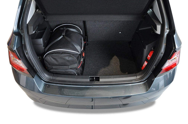 Torby do bagażnika SKODA FABIA HATCHBACK 2014-2021 3szt KJUST