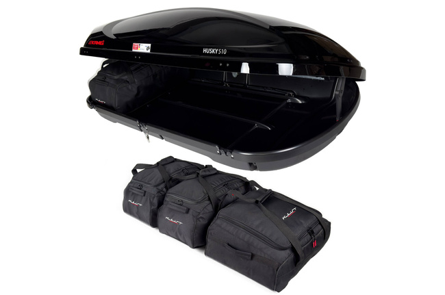 KJUST BAGS SET 4 PCS FOR ROOF BOX KAMEI HUSKY 510