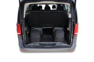 MERCEDES-BENZ V EXTRA LONG 2014+ CAR BAGS SET 7 PCS