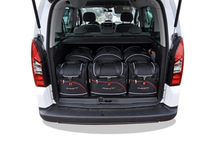 Torby do bagażnika PEUGEOT PARTNER 2008-2019 6szt KJUST