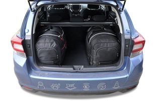 Torby do bagażnika SUBARU IMPREZA 2017-2024 4szt KJUST