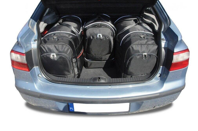 Torby do bagażnika RENAULT LAGUNA HATCHBACK 2001-2007 4szt KJUST
