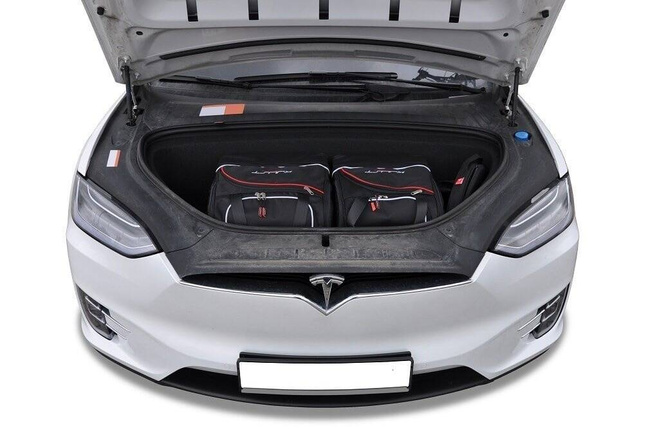 TESLA MODEL X EV 2016+ CAR BAGS SET 7 PCS