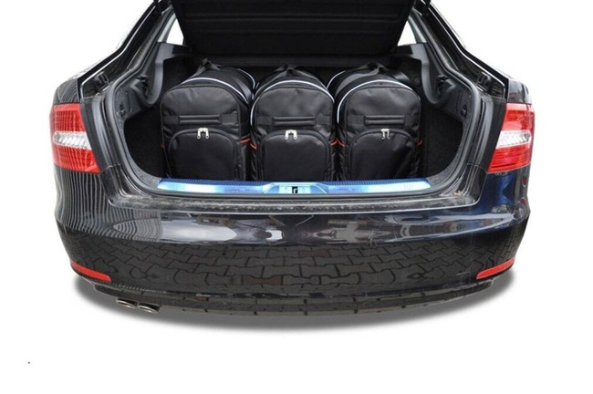 Torby do bagażnika SKODA SUPERB LIMOUSINE 2008-2015 5szt KJUST