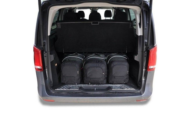MERCEDES-BENZ V EXTRA LONG 2014+ CAR BAGS SET 7 PCS