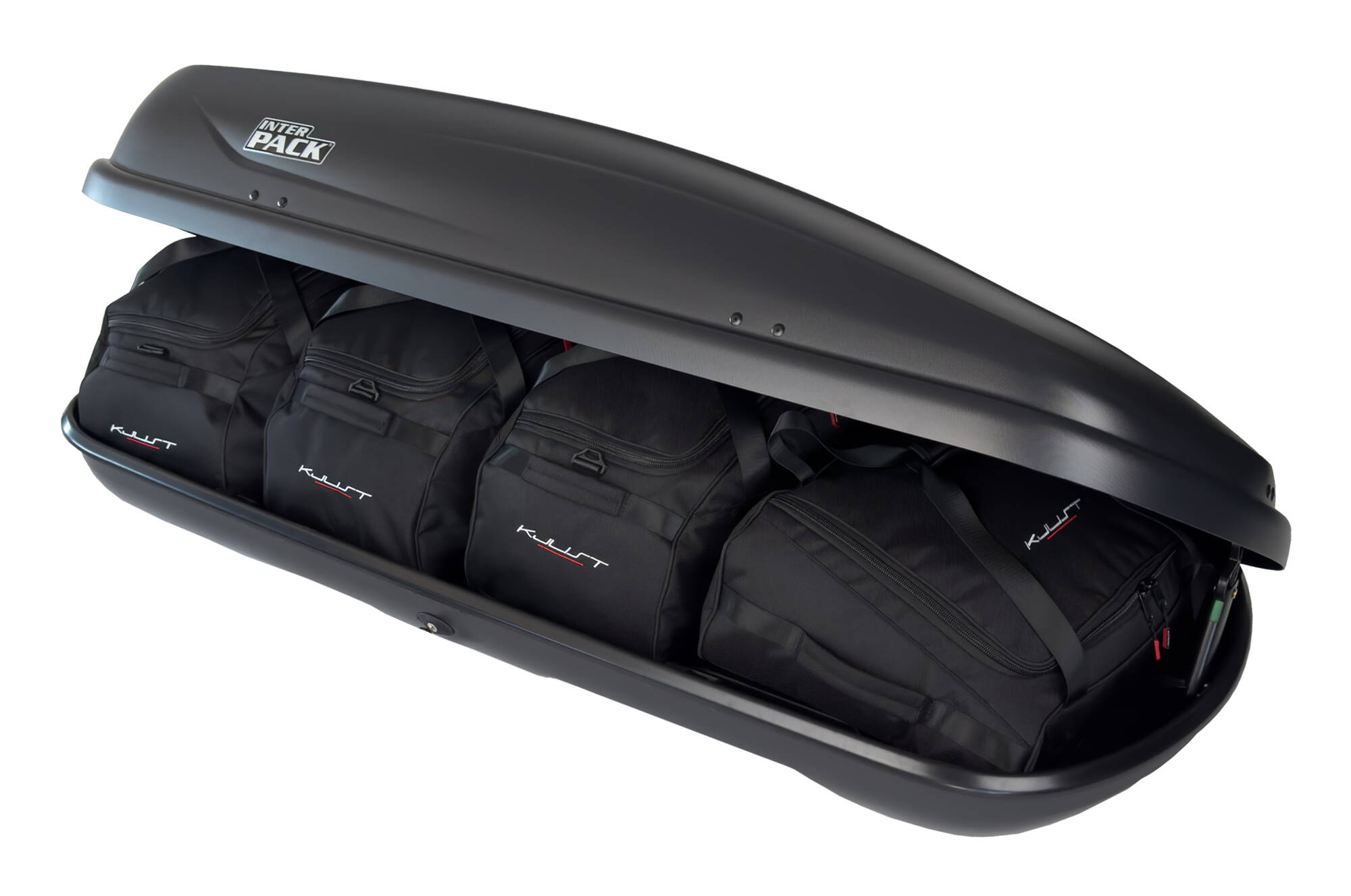 KJUST PRO BAGS SET 4 PCS FOR ROOF BOX INTERPACK TRAXER 5.6