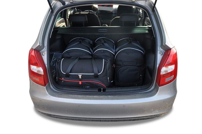 Torby do bagażnika SKODA FABIA KOMBI 2007-2014 5szt KJUST