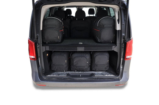 Torby do bagażnika MERCEDES-BENZ EQV EXTRA LONG 2020+ 7szt KJUST