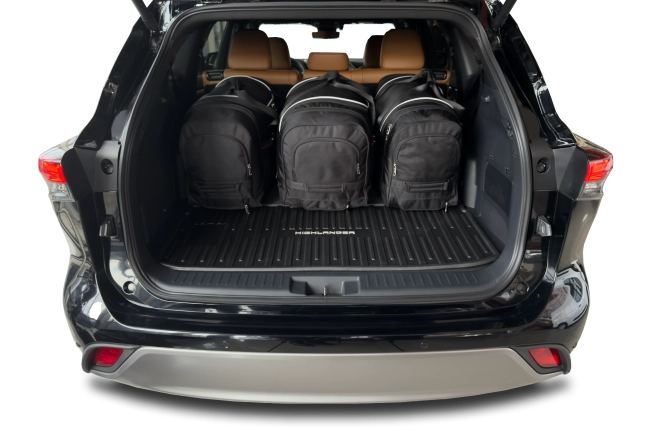 TOYOTA HIGHLANDER HEV 2020+ CAR BAGS SET 6 PCS