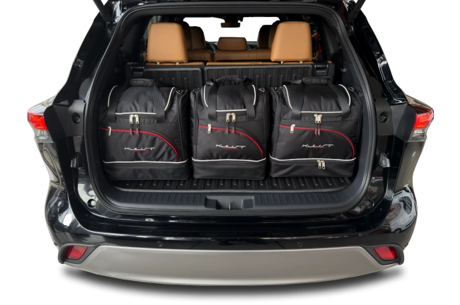 TOYOTA HIGHLANDER HEV 2020+ CAR BAGS SET 6 PCS