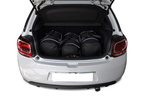 Torby do bagażnika CITROEN DS3 HATCHBACK 2009-2016 3szt KJUST