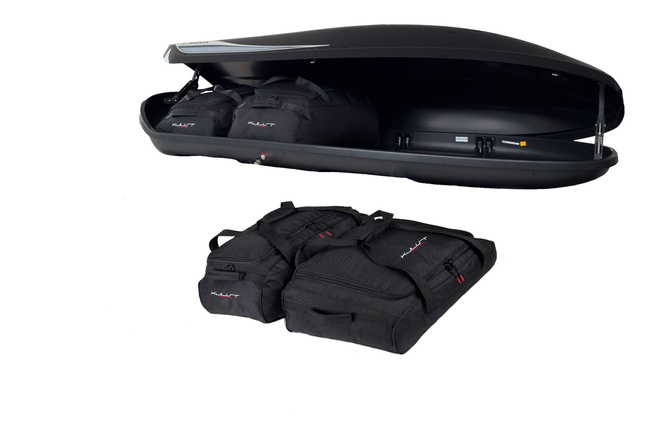 KJUST BAGS SET 4 PCS FOR ROOF BOX SKODA 5L6071175 380L