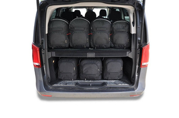 Torby do bagażnika MERCEDES-BENZ EQV EXTRA LONG 2020+ 7szt KJUST