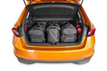 Torby do bagażnika SKODA FABIA HATCHBACK 2021+ 3szt KJUST