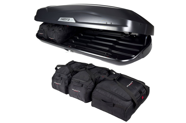 KJUST BAGS SET 5 PCS FOR ROOF BOX HAPRO TRIVOR 560