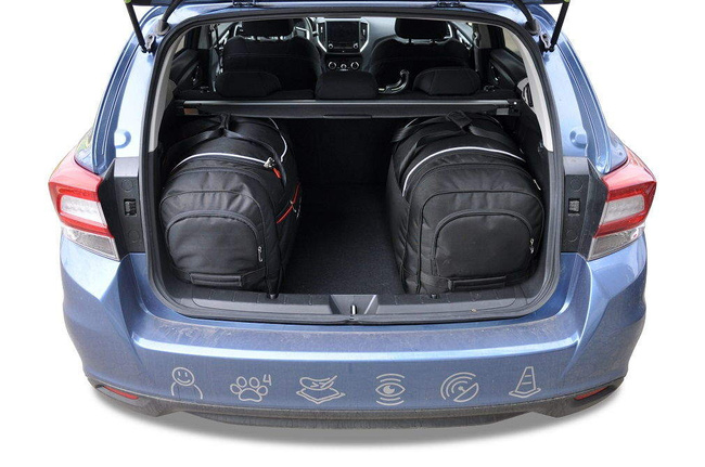 SUBARU IMPREZA 2017+ CAR BAGS SET 4 PCS