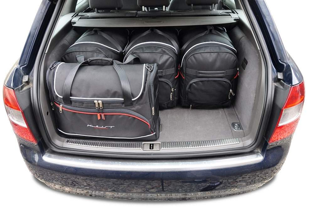 Torby do bagażnika AUDI A4 AVANT 2001-2004 5szt KJUST