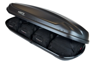 Torby do boksu dachowego HAPRO EXPLORER 400 4szt KJUST