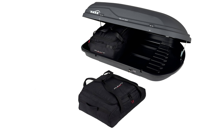 KJUST BAGS SET 2 PCS FOR ROOF BOX HAKR RELAX 300