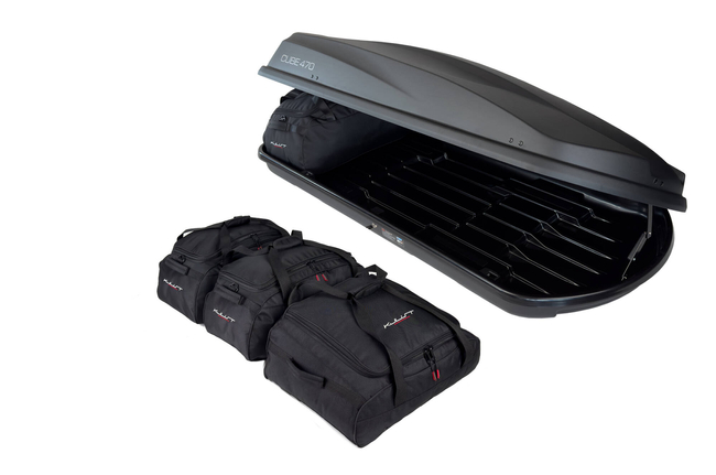 KJUST BAGS SET 4 PCS FOR ROOF BOX LEVUP CUBE 470