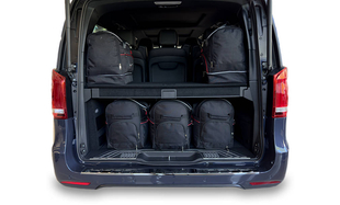 Torby do bagażnika MERCEDES-BENZ EQV LONG 2020+ 7szt KJUST