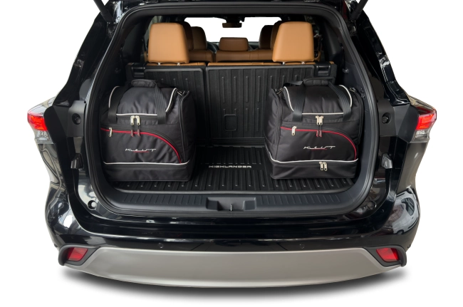 TOYOTA HIGHLANDER HEV 2020+ CAR BAGS SET 6 PCS