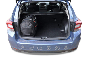 Torby do bagażnika SUBARU IMPREZA 2017-2024 4szt KJUST