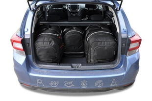 Torby do bagażnika SUBARU IMPREZA 2017-2024 4szt KJUST