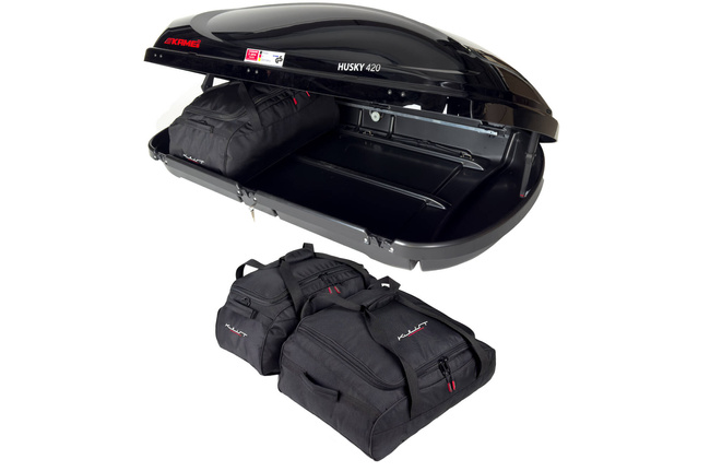 KJUST BAGS SET 3 PCS FOR ROOF BOX KAMEI HUSKY 420