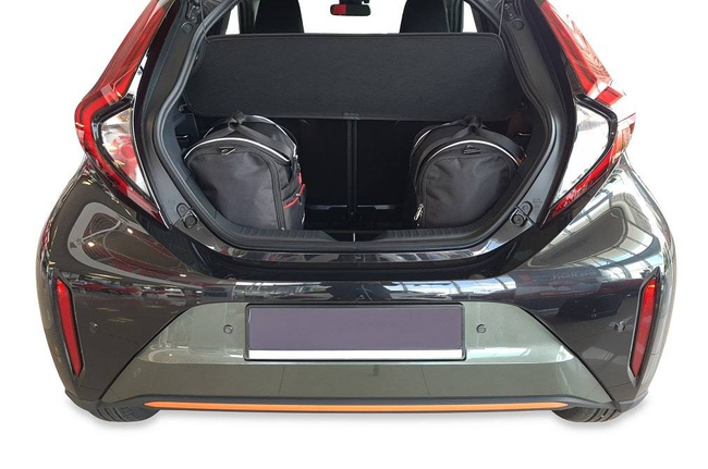 Torby do bagażnika TOYOTA AYGO X 2022+ 3szt KJUST