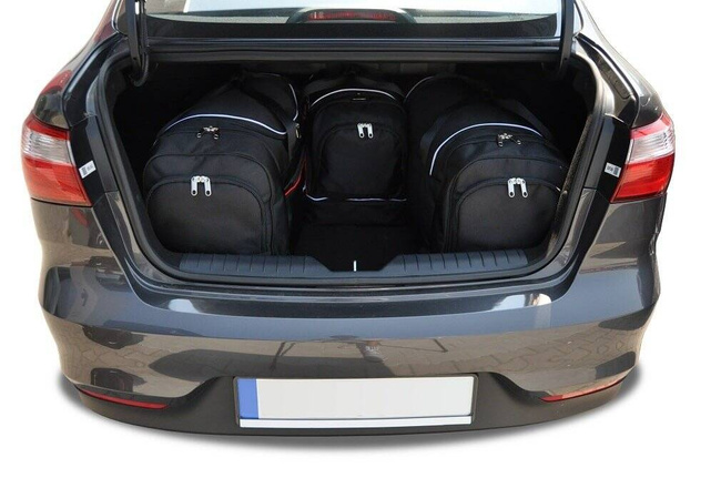 Torby do bagażnika KIA RIO LIMOUSINE 2012-2016 4szt KJUST
