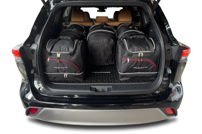 TOYOTA HIGHLANDER HEV 2020+ CAR BAGS SET 6 PCS