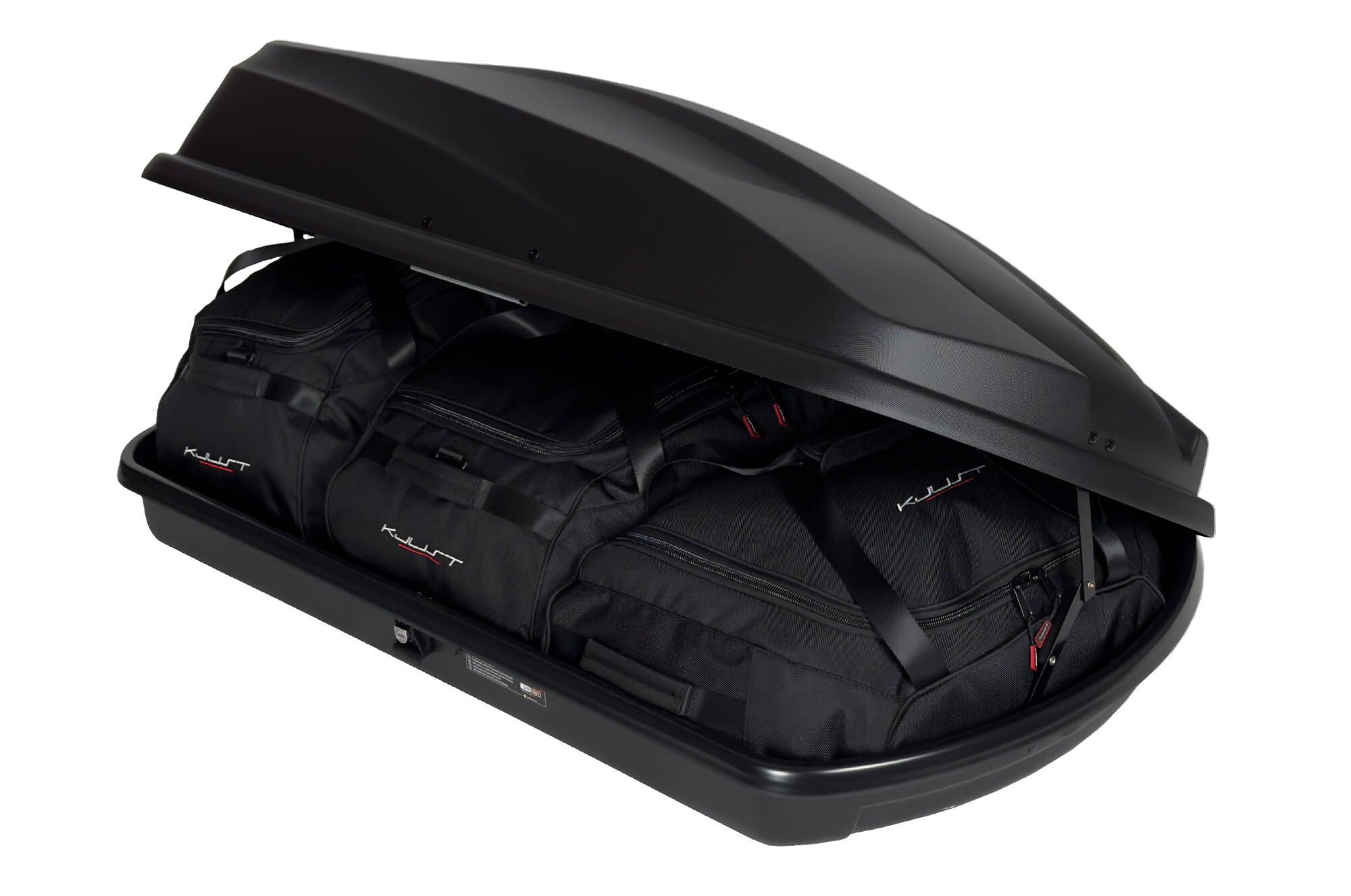 Torby do boksu dachowego LEVUP CUBE 370 3szt KJUST