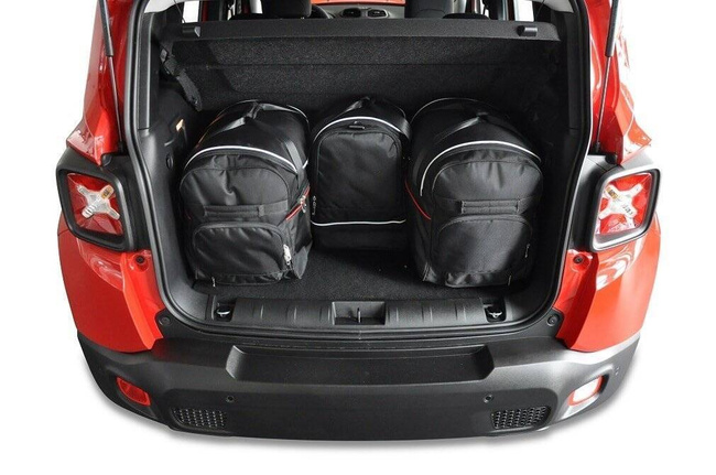 JEEP RENEGADE MHEV 2022+ CAR BAGS SET 4 PCS
