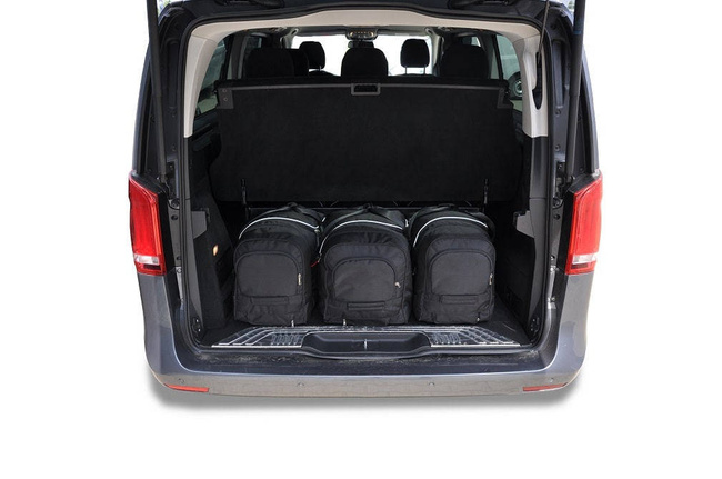 MERCEDES-BENZ EQV EXTRA LONG 2020+ CAR BAGS SET 7 PCS