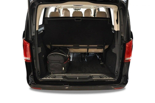 MERCEDES-BENZ V LONG 2015+ CAR BAGS SET 7 PCS