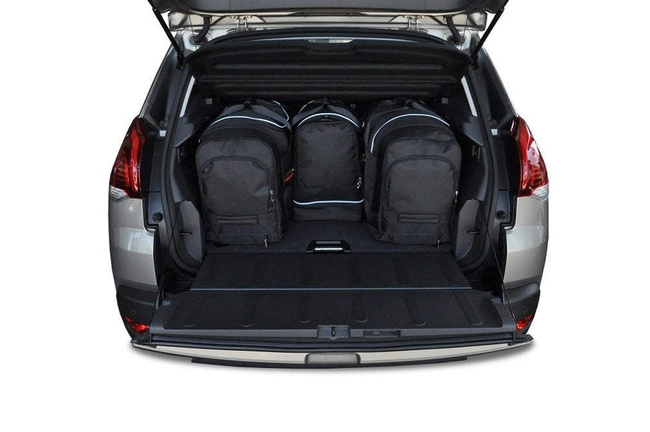 Torby do bagażnika PEUGEOT 3008 2009-2016 4szt KJUST