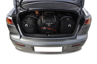 Torby do bagażnika MITSUBISHI LANCER LIMOUSINE 2007-2016 4szt KJUST