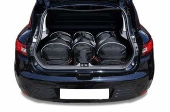 Torby do bagażnika RENAULT CLIO 2012-2019 3szt KJUST
