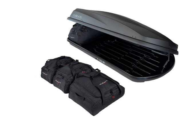KJUST BAGS SET 4 PCS FOR ROOF BOX LEVUP CUBE 470
