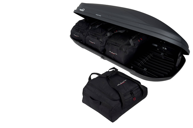 KJUST BAGS SET 4 PCS FOR ROOF BOX HAKR MAGIC 400