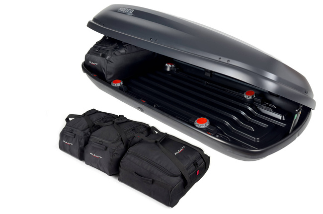 KJUST BAGS SET 4 PCS FOR ROOF BOX HAPRO CARVER 430