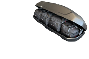 KJUST BAGS SET 4 PCS FOR ROOF BOX THULE FORCE 3 L SPORT