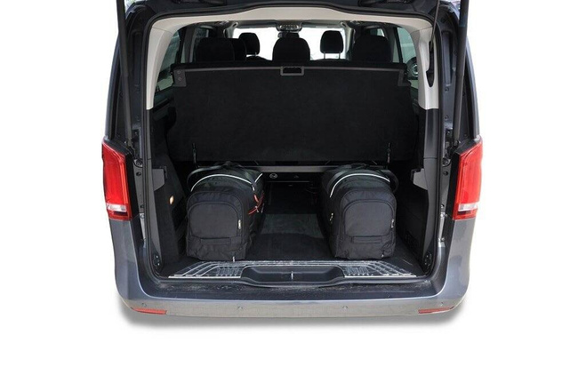 Torby do bagażnika MERCEDES-BENZ V EXTRA LONG 2014+ 7szt KJUST