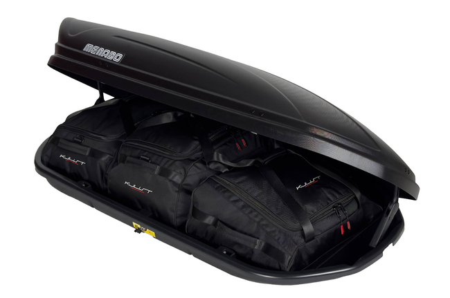 Torby do boksu dachowego MENABO MARATHON 400 3szt KJUST