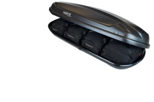 KJUST BAGS SET 4 PCS FOR ROOF BOX HAPRO EXPLORER 400