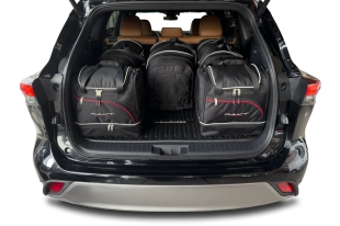 TOYOTA HIGHLANDER HEV 2020+ CAR BAGS SET 6 PCS
